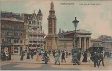 AMSTERDAM - Dam met de Oude Beurs
