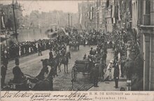 AMSTERDAM - Bezoek van H. M. de Koningin aan Amsterdam