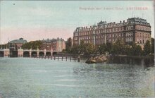 AMSTERDAM - Hoogesluis met Amstel Hotel