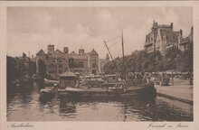 AMSTERDAM - Damrak en Beurs