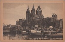 AMSTERDAM - Prins Hendrikkade, St. Nicolaaskerk