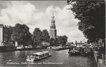 AMSTERDAM - Oude Schans met Montelbaanstoren