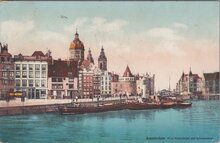 AMSTERDAM - Prins Hendrikkade met Schreierstoren
