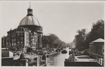 AMSTERDAM - Singel met Luthersche Kerk