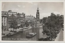 AMSTERDAM - Singel met Munttoren
