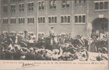 AMSTERDAM - Bezoek van H. M. de Koningin aan Amsterdam Mei 1905