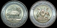 UGANDA KM.278 - 1000 shillings 2012 50 years independence UNC