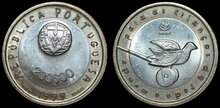 PORTUGAL KM.720 - 200 escudos 1999 50th Anniversary of UNISEF UNC