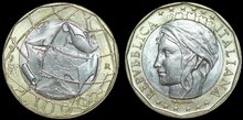 ITALY KM.194 - 1000 Lire 1998 UNC