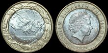FALKLAND ISLANDS KM.137 - 2 Pounds 2004 UNC