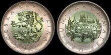 CZECH REPUBLIC KM.1 - 50 Korun 2011 UNC