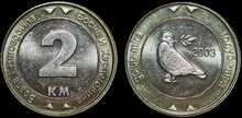 BOSNIA KM.119 - 2 Marka 2003 UNC