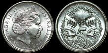 AUSTRALIA KM.401 - 5 Cents 1999 UNC