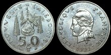 NEW CALEDONIA KM.13 - 50 Francs 1991 UNC