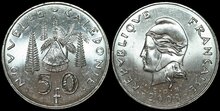 NEW CALEDONIA KM.13a - 50 Francs 2009 UNC