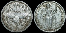 NEW CALEDONIA KM.10 - 1 Franc 1982 XF