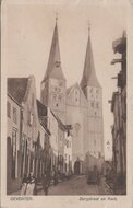 DEVENTER - Bergstraat en Kerk