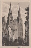 DEVENTER - Bergstraat en Kerk