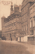 DEVENTER - Zijgevel met ketel van de Waag
