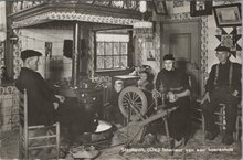 STAPHORST - Interieur van een boerenhuis