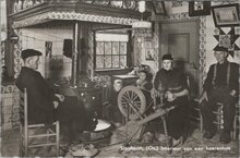 STAPHORST - Interieur van een boerenhuis