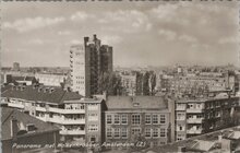 AMSTERDAM - Panorama met Wolkenkrabber