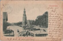 AMSTERDAM - Oude Schans en Montelbaanstoren