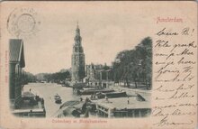 AMSTERDAM - Oude Schans en Montelbaanstoren