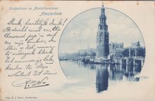 AMSTERDAM - Oude Schans en Montelbanstoren