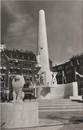 AMSTERDAM - Onthulling Nationaal Monument Dam, Amsterdam. 4 mei 1956