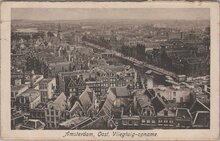 AMSTERDAM - Oost, Vliegtuig-Opname