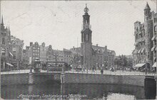 AMSTERDAM - Sophiaplein en Munttoren