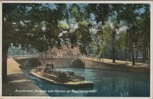 AMSTERDAM - Bruggen over Heeren en Reguliersgracht
