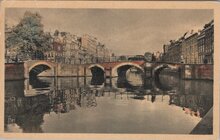 AMSTERDAM - Boogbruggen over Keizersgracht en Reguliersgracht