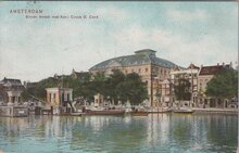 AMSTERDAM - Binnen Amstel met Kon. Circus O. Carre