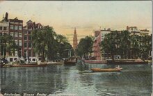 AMSTERDAM - Binnen - Amstel met Groenburgwal