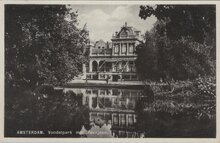 AMSTERDAM - Vondelpark met Paviljoen