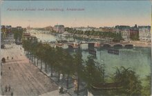 AMSTERDAM - Panorama Amstel met Amstelbrug