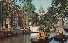 AMSTERDAM - Gelderse kade met Schreierstoren