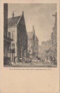 AMSTERDAM - De Vleeschhallen in de Nes te Amsterdam in 1774