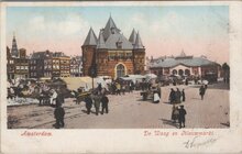 AMSTERDAM - De Waag en Nieuwmarkt