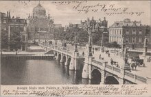 AMSTERDAM - Hooge Sluis met Paleis v. Volksvlijt