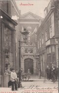 AMSTERDAM - Ingang Burgerweeshuis (Kalverstr.)