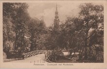 AMSTERDAM - Oosterpark met Muiderkerk