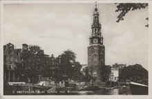AMSTERDAM - Oude Schans met Montelbaanstoren