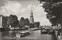 AMSTERDAM - Oude Schans met Montelbaanstoren