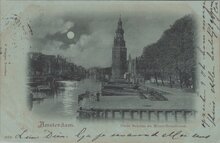 AMSTERDAM - Oude Schans en Montelbanstoren