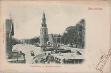 AMSTERDAM - Oudeschans en Montelbanstoren