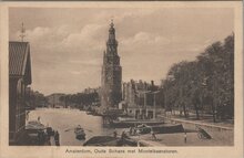 AMSTERDAM - Oude Schans met Montelbaanstoren