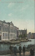 AMSTERDAM - Oude Turfmarkt met Ned. Bank
